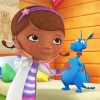 Doc McStuffins And Stuffy Characters - Paint By Number