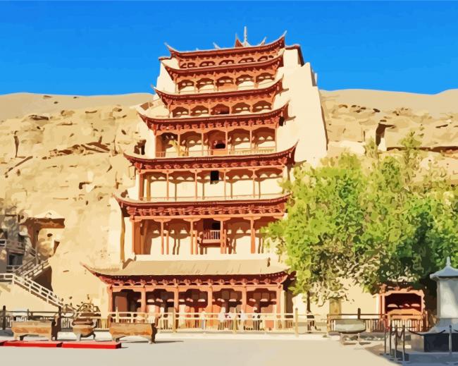 Dunhuang China Paint By Numbers