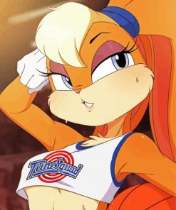 Lola Bunny Basketball Player Paint By Numbers