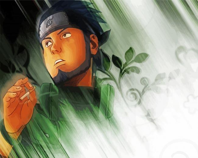 Naruto Asuma Sarutobi Art Paint By Numbers