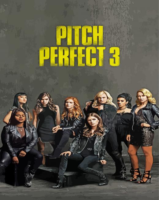Pitch Perfect Poster Paint By Numbers