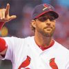 Pitcher Adam Wainwright Paint By Numbers