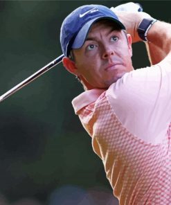 Rory McIlroy Paint By Numbers
