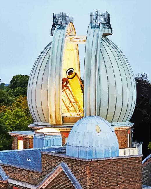 Royal Observatory Greenwich Paint By Numbers
