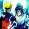 Sasuke Evil Vs Naruto Paint By Numbers