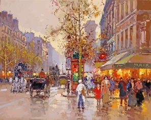 St Denis By Edouard Cortes Paint By Numbers