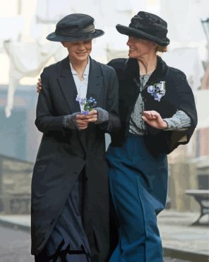 Suffragette Characters Paint By Numbers