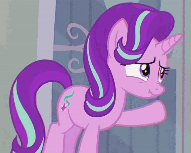The My Little Pony Starlight Glimmer Paint By Numbers