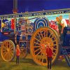 The Steam Traction Engine Paint By Numbers