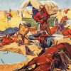 Western Cowboys And Indians Paint By Numbers