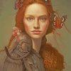 Yana Movchan Butterflies Woman Paint By Numbers