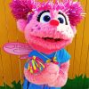 Abby Cadabby Muppet Paint By Numbers
