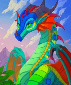 Aesthetic Wings Of Fire Paint By Numbers