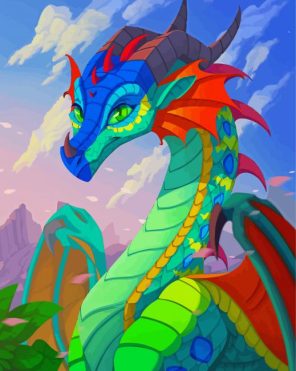 Aesthetic Wings Of Fire Paint By Numbers