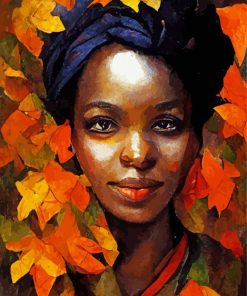 African Autumn Queen Paint By Numbers