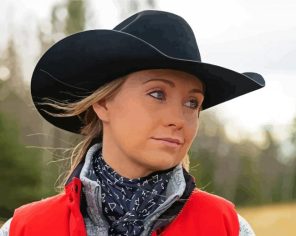 Amber Marshall From Heartland Paint By Numbers