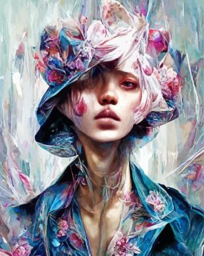 Asian Fantastic Girl Marco Mazzoni Paint By Numbers