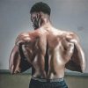 Black Men Back Muscles Paint By Numbers
