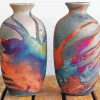 Colorful Handmade Pottery Vases Paint By Numbers