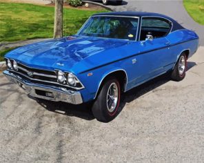 Cool 1969 Chevelle Ss 396 Paint By Numbers