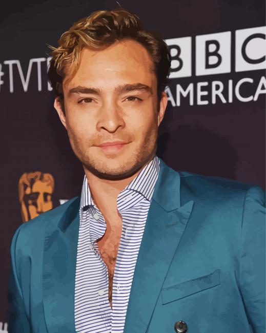 Ed Westwick Paint By Numbers