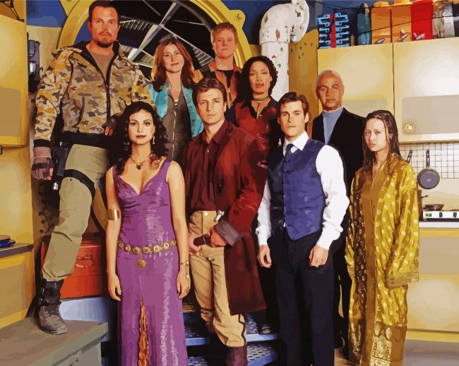 Firefly Tv Show Paint By Numbers
