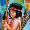 Little Boy Tribe Paint By Numbers