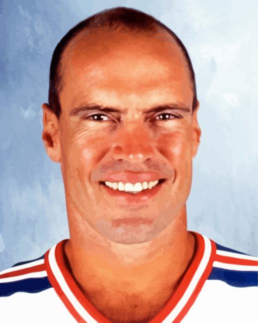 Mark Messier Paint By Numbers
