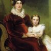 Mom And Daughter Henry Raeburn Paint By Numbers