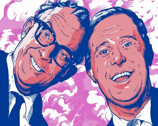 Morecambe And Wise Art Paint By Numbers
