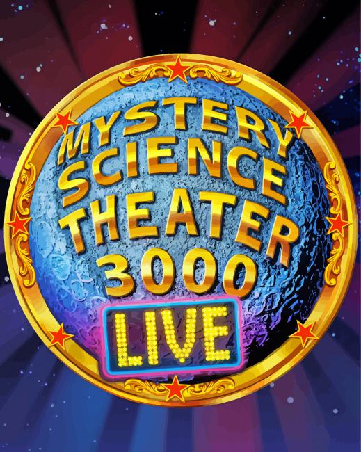 Mystery Science Theater 3000 Paint By Numbers
