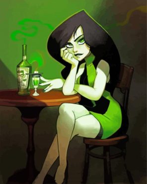 Shego Art Paint By Numbers