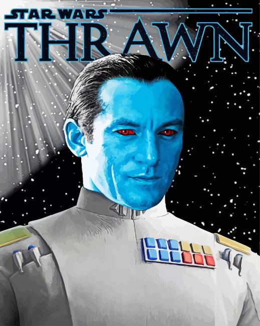 Star Wars Thrawn Paint By Numbers
