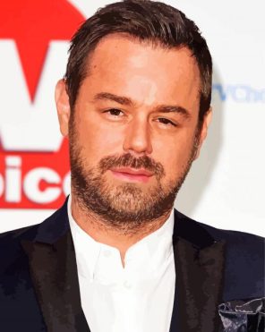 The Actor Danny Dyer Paint By Numbers
