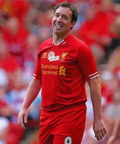 Football Player Robbie Fowler Paint By Numbers