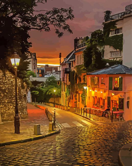 Montmartre Paint By Numbers