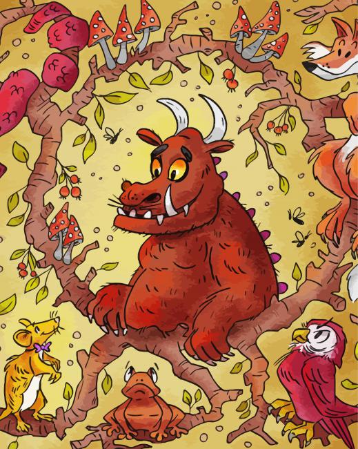 The Gruffalo Paint By Numbers