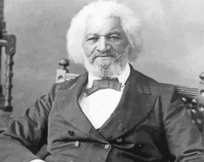 Monochrome Frederick Douglas Paint By Numbers